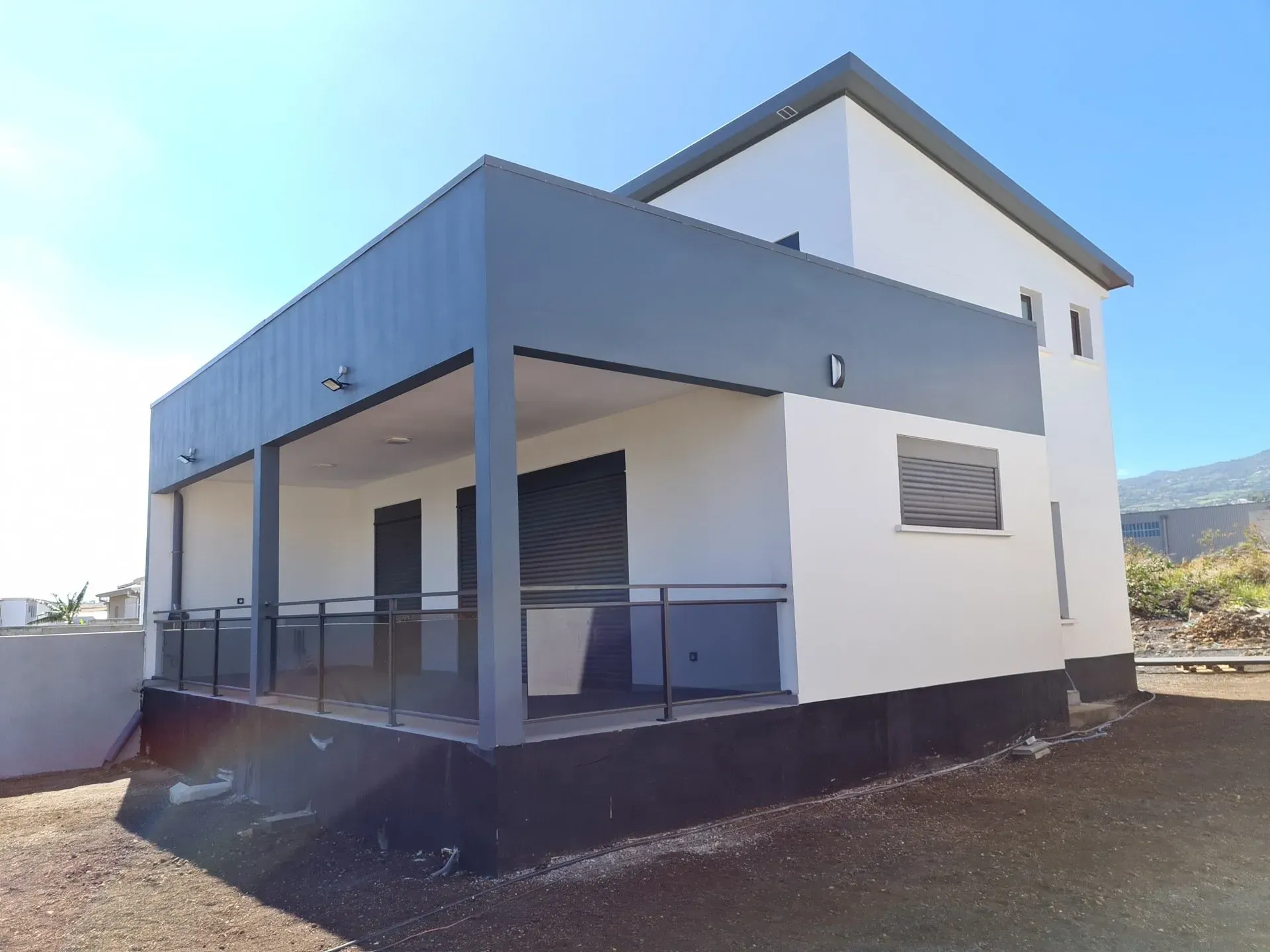 Chantier de construction neuve à La Réunion